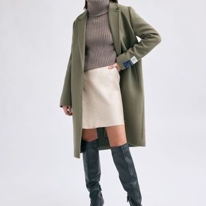 Aritzia short slip skirt pink 10 Babaton